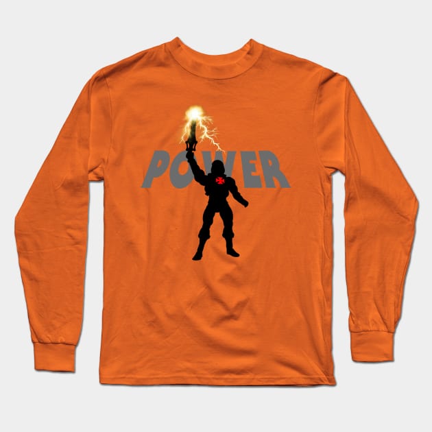 Power Long Sleeve T-Shirt by MichaelMercy1